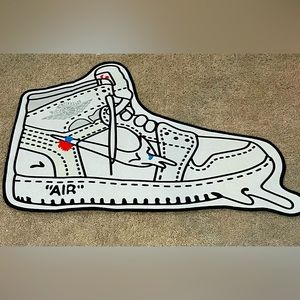 Sneaker head rug